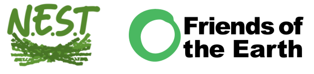 nest and friends of the earth logos
